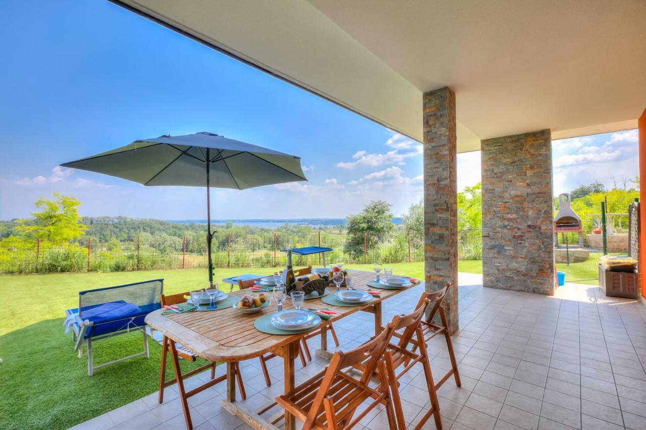 Villa Teresa Apt Lake Garda View - Happy Rentals 소리아노델라고 외부 사진