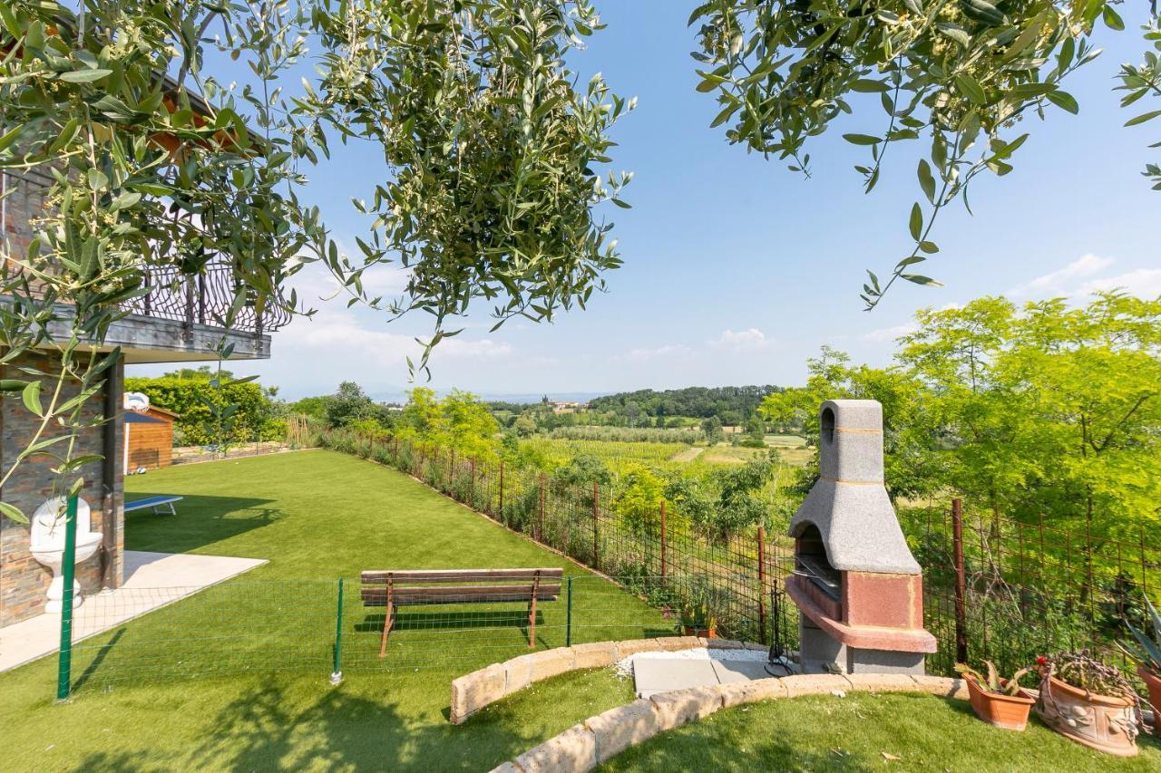 Villa Teresa Apt Lake Garda View - Happy Rentals 소리아노델라고 외부 사진